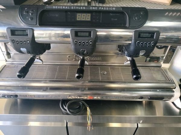 Μηχανή Esspreso 3 Group La Spaziale S40 Suprema Μεταχειρισμένη - SeconHandInox