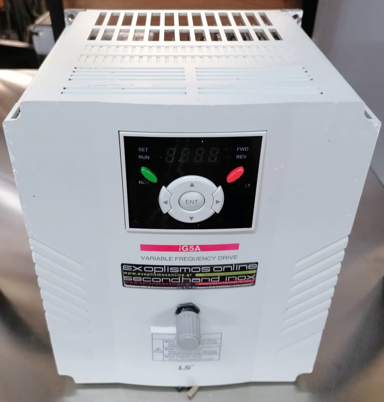 Inverter Ρυθμιστής Στροφών Τριφασικό 2,20kW/ 3Hp - Σε καλή κατάσταση