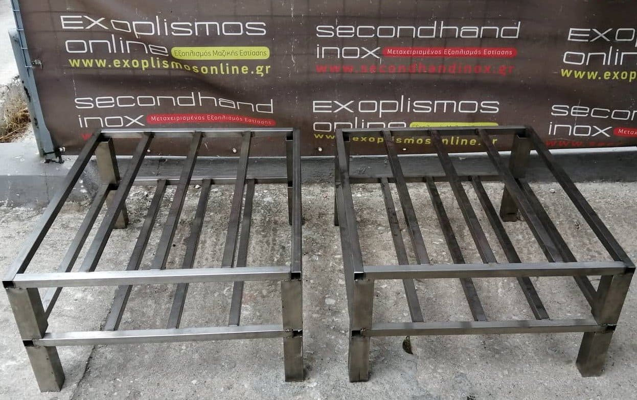 Βάση Ανοξείδωτη Inox 55x64x30 - Μεταχειρισμένη